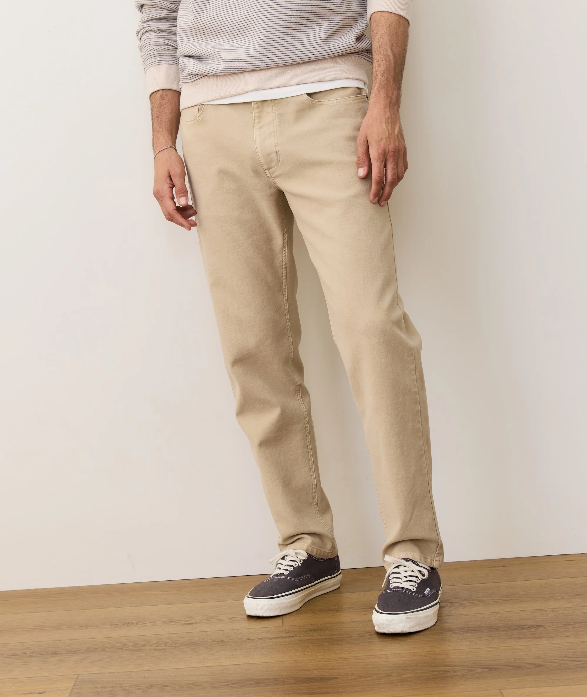 Flex Terry Slim Straight Pant - Image 3