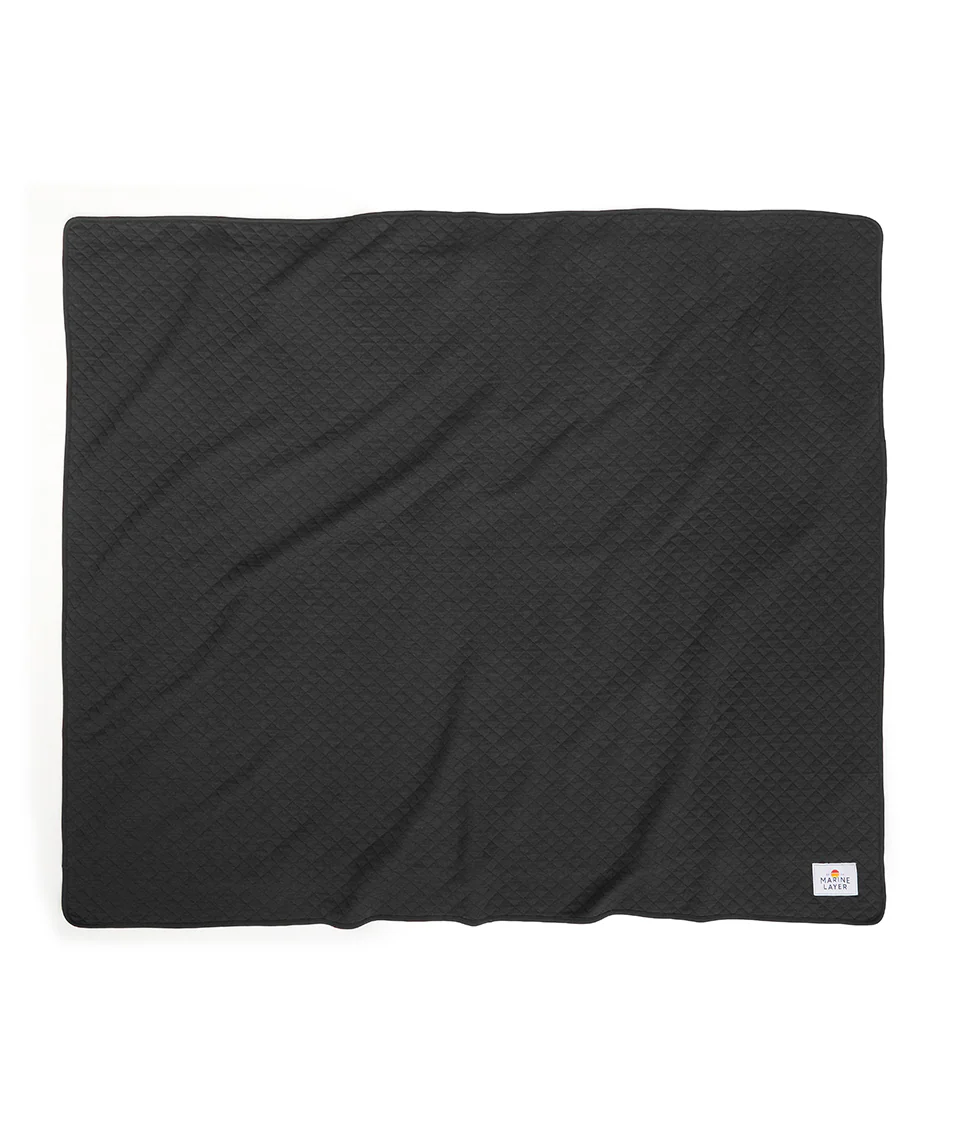 Corbet Blanket in Charcoal - Image 2