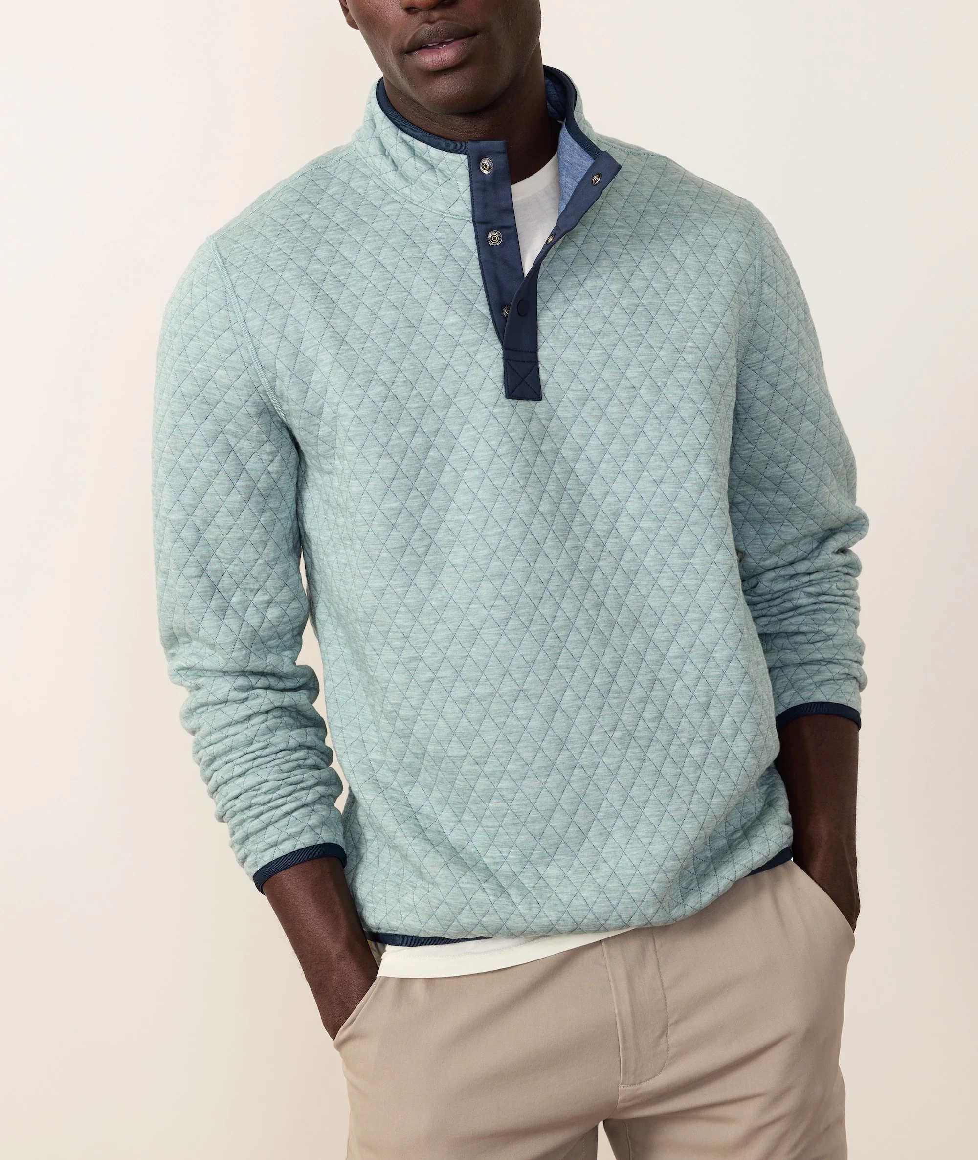 Custom Cut & Sew Reversible Corbet Pullover