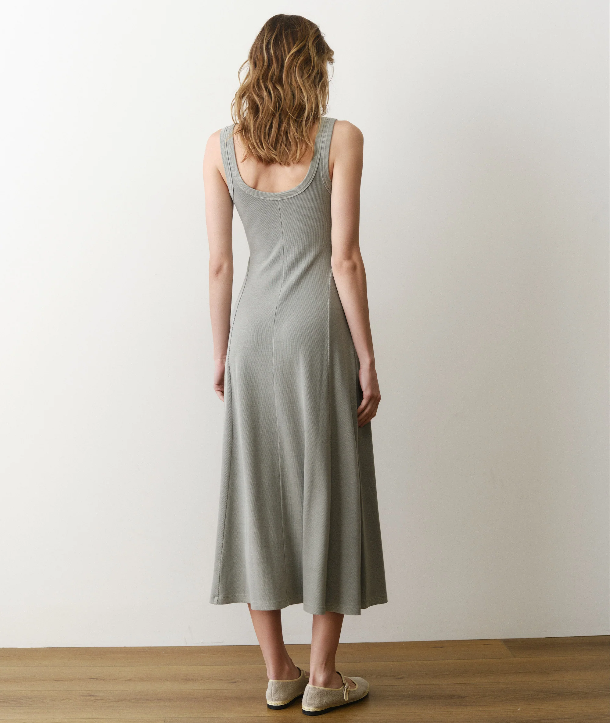 Lexi Rib Sun-In Fit & Flare Dress - Image 3