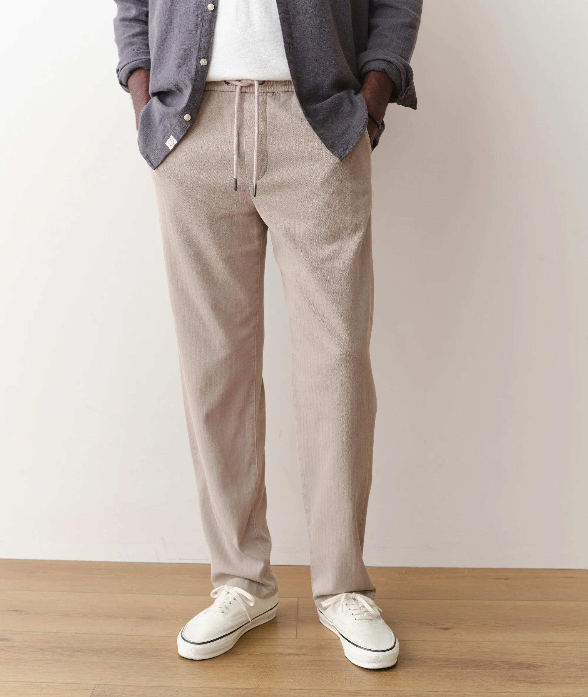 Saturday Relaxed Fit Herringbone Pant - Image 2