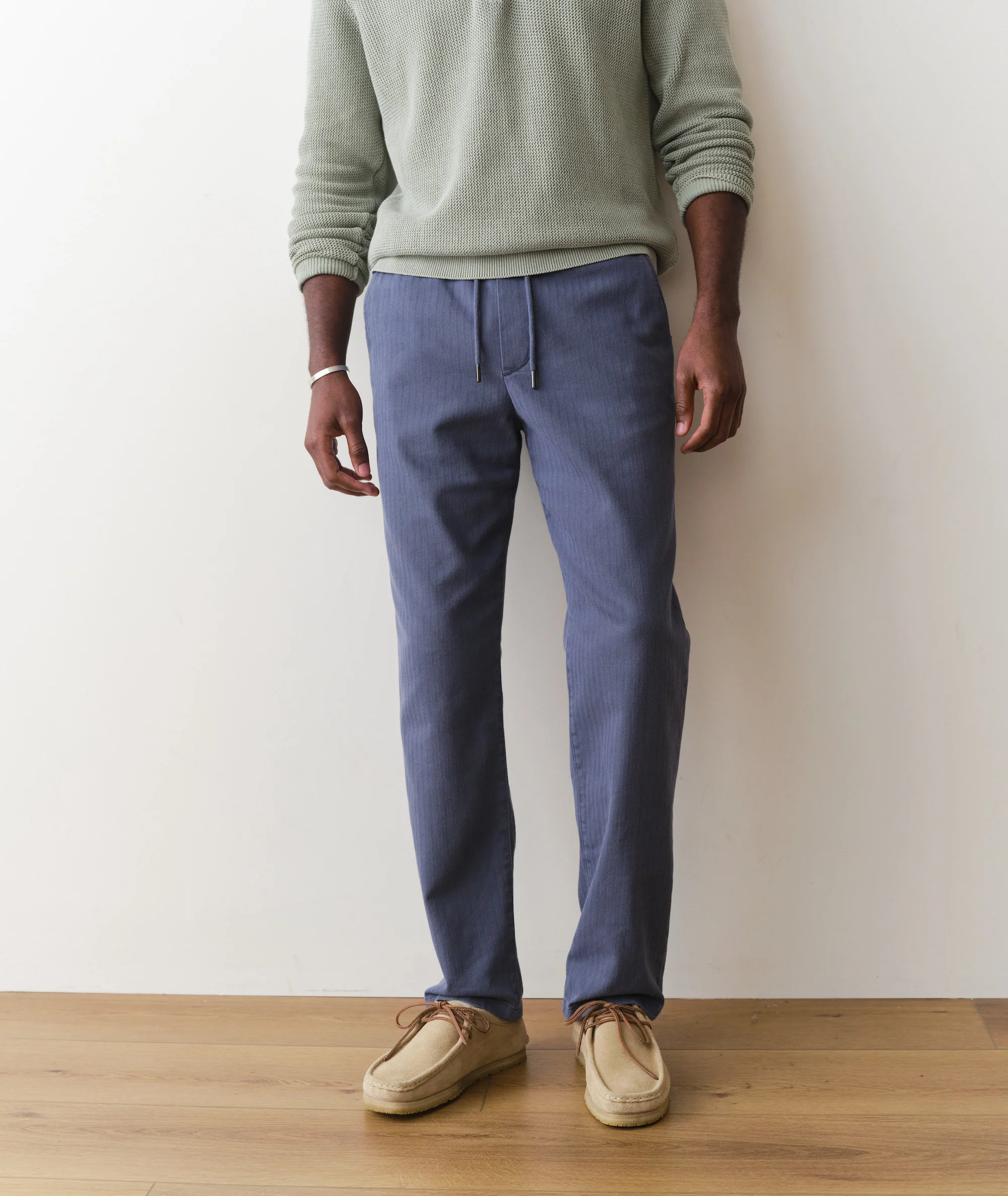 Saturday Relaxed Fit Herringbone Pant - Image 7