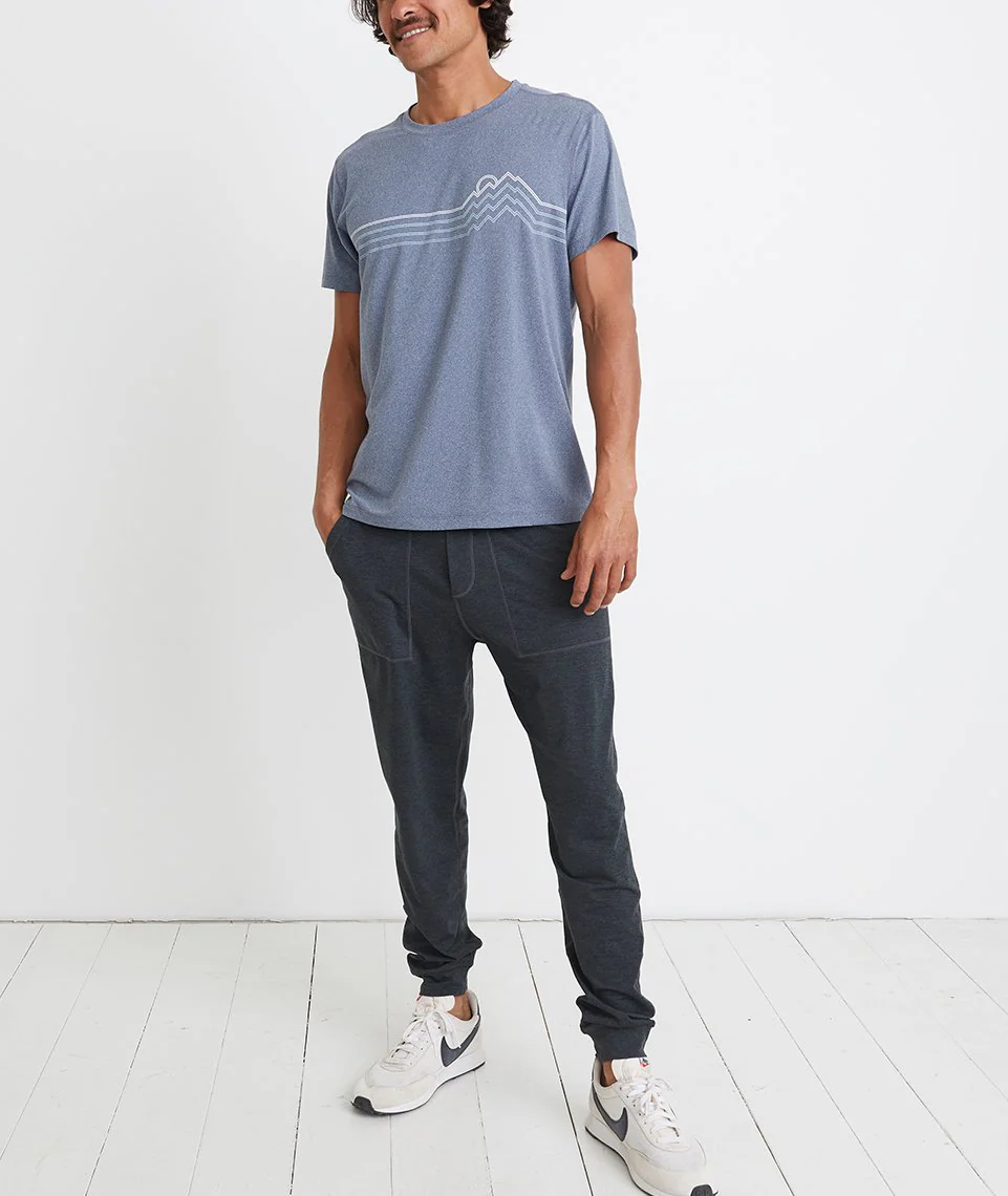 Men's Sport Jogger in Charcoal - Image 2